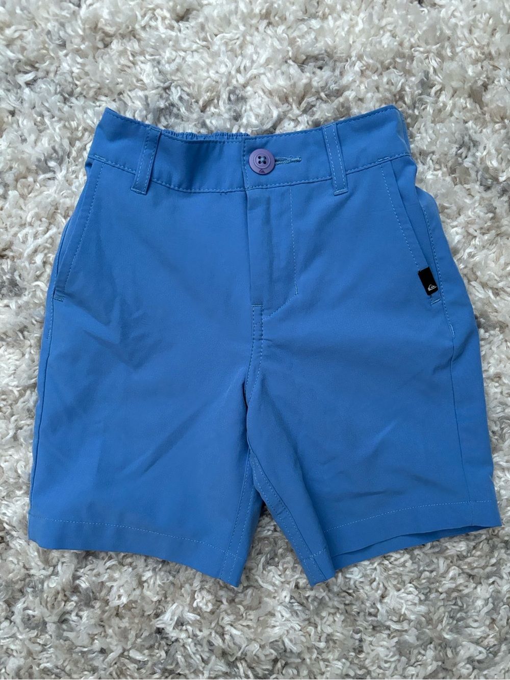 Quiksilver Boys Light Blue Pull-On Shorts